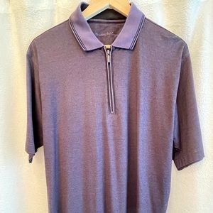 Ermenegildo Zegna zippered polo-type shirt